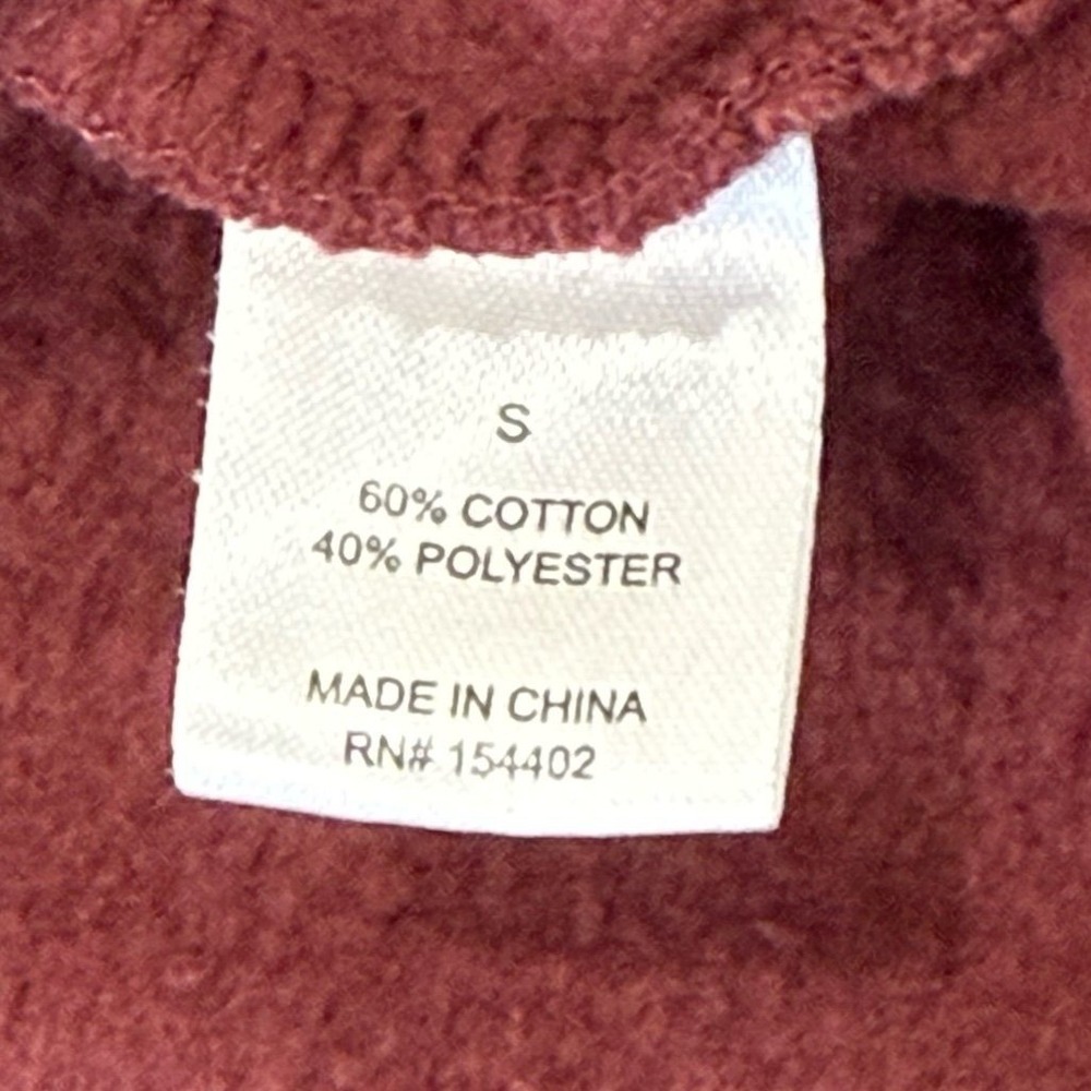 Vinyl‎ Icons New York Graphic Sweatshirt Maroon Small (Preloved) - Picture 6 of 7
